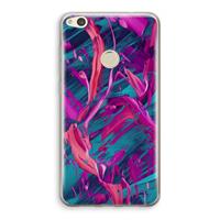 CaseCompany Pink Clouds: Huawei Ascend P8 Lite (2017) Transparant Hoesje