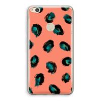 CaseCompany Pink Cheetah: Huawei Ascend P8 Lite (2017) Transparant Hoesje