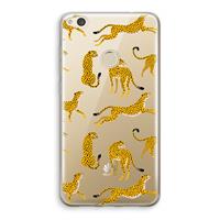 CaseCompany Luipaard: Huawei Ascend P8 Lite (2017) Transparant Hoesje