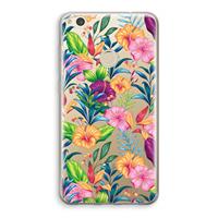 CaseCompany Tropisch 2: Huawei Ascend P8 Lite (2017) Transparant Hoesje