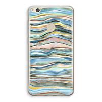 CaseCompany Watercolor Agate: Huawei Ascend P8 Lite (2017) Transparant Hoesje