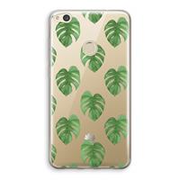 CaseCompany Monstera leaves: Huawei Ascend P8 Lite (2017) Transparant Hoesje