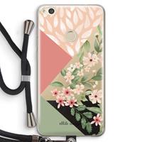 CaseCompany Sweet heaven geometrics: Huawei Ascend P8 Lite (2017) Transparant Hoesje met koord