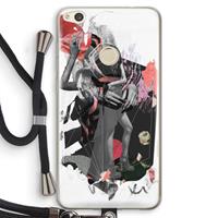 CaseCompany Dissimulation du réel: Huawei Ascend P8 Lite (2017) Transparant Hoesje met koord