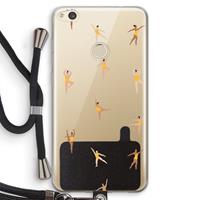 CaseCompany Dans #2: Huawei Ascend P8 Lite (2017) Transparant Hoesje met koord