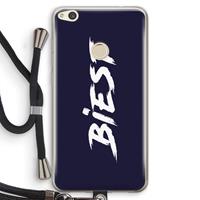 CaseCompany Biest: Huawei Ascend P8 Lite (2017) Transparant Hoesje met koord