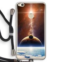 CaseCompany Omicron 2019: Huawei Ascend P8 Lite (2017) Transparant Hoesje met koord