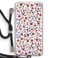 CaseCompany Planets Space: Huawei Ascend P8 Lite (2017) Transparant Hoesje met koord