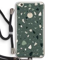 CaseCompany Terrazzo N°19: Huawei Ascend P8 Lite (2017) Transparant Hoesje met koord
