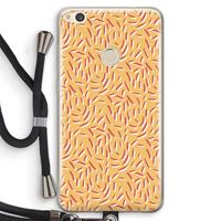 CaseCompany Camouflage: Huawei Ascend P8 Lite (2017) Transparant Hoesje met koord