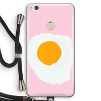 CaseCompany Sunny side up: Huawei Ascend P8 Lite (2017) Transparant Hoesje met koord
