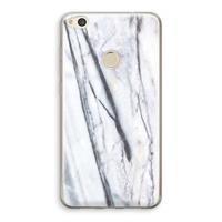 CaseCompany Gestreepte marmer: Huawei Ascend P8 Lite (2017) Transparant Hoesje