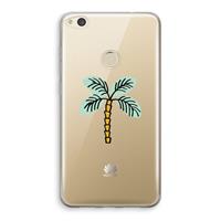 CaseCompany Palmboom: Huawei Ascend P8 Lite (2017) Transparant Hoesje