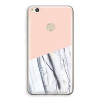 CaseCompany A touch of peach: Huawei Ascend P8 Lite (2017) Transparant Hoesje