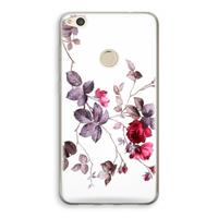 CaseCompany Mooie bloemen: Huawei Ascend P8 Lite (2017) Transparant Hoesje