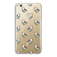 CaseCompany Vogeltjes: Huawei Ascend P8 Lite (2017) Transparant Hoesje