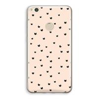 CaseCompany Kleine kattenkopjes: Huawei Ascend P8 Lite (2017) Transparant Hoesje
