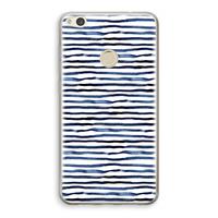 CaseCompany Verrassende lijnen: Huawei Ascend P8 Lite (2017) Transparant Hoesje