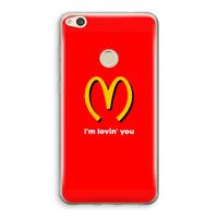 CaseCompany I'm lovin' you: Huawei Ascend P8 Lite (2017) Transparant Hoesje