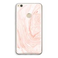 CaseCompany Peach bath: Huawei Ascend P8 Lite (2017) Transparant Hoesje
