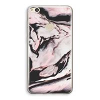 CaseCompany Roze stroom: Huawei Ascend P8 Lite (2017) Transparant Hoesje