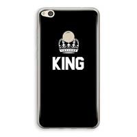 CaseCompany King zwart: Huawei Ascend P8 Lite (2017) Transparant Hoesje