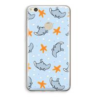 CaseCompany Manta: Huawei Ascend P8 Lite (2017) Transparant Hoesje
