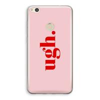 CaseCompany Ugh: Huawei Ascend P8 Lite (2017) Transparant Hoesje