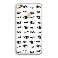 CaseCompany Eye pattern #2: Huawei Ascend P8 Lite (2017) Transparant Hoesje