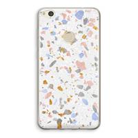 CaseCompany Terrazzo N°8: Huawei Ascend P8 Lite (2017) Transparant Hoesje