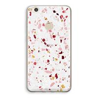 CaseCompany Terrazzo N°9: Huawei Ascend P8 Lite (2017) Transparant Hoesje