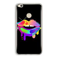 CaseCompany Lip Palette: Huawei Ascend P8 Lite (2017) Transparant Hoesje