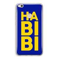 CaseCompany Habibi Blue: Huawei Ascend P8 Lite (2017) Transparant Hoesje