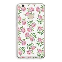 CaseCompany Kleine roosjes: Huawei Ascend P8 Lite (2017) Transparant Hoesje