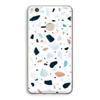 CaseCompany Terrazzo N°13: Huawei Ascend P8 Lite (2017) Transparant Hoesje