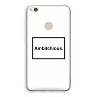 CaseCompany Ambitchious: Huawei Ascend P8 Lite (2017) Transparant Hoesje