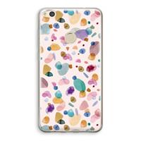 CaseCompany Terrazzo Memphis Pink: Huawei Ascend P8 Lite (2017) Transparant Hoesje