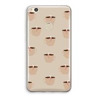 CaseCompany Morning coffee: Huawei Ascend P8 Lite (2017) Transparant Hoesje