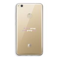 CaseCompany uzelf graag zien: Huawei Ascend P8 Lite (2017) Transparant Hoesje