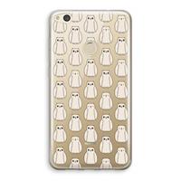 CaseCompany Uilen: Huawei Ascend P8 Lite (2017) Transparant Hoesje