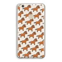 CaseCompany Pony: Huawei Ascend P8 Lite (2017) Transparant Hoesje