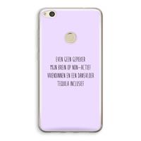 CaseCompany Tequila: Huawei Ascend P8 Lite (2017) Transparant Hoesje
