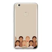 CaseCompany Girls girls girls: Huawei Ascend P8 Lite (2017) Transparant Hoesje