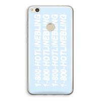 CaseCompany Hotline bling blue: Huawei Ascend P8 Lite (2017) Transparant Hoesje