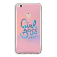 CaseCompany Girl boss: Huawei Ascend P8 Lite (2017) Transparant Hoesje