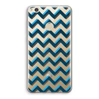 CaseCompany Onderbroken lijn: Huawei Ascend P8 Lite (2017) Transparant Hoesje