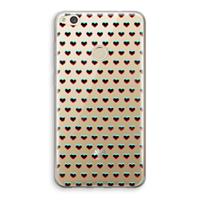 CaseCompany Hartjes: Huawei Ascend P8 Lite (2017) Transparant Hoesje