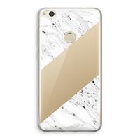 CaseCompany Biggest stripe: Huawei Ascend P8 Lite (2017) Transparant Hoesje