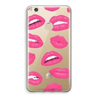 CaseCompany Bite my lip: Huawei Ascend P8 Lite (2017) Transparant Hoesje