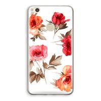 CaseCompany Roosjes: Huawei Ascend P8 Lite (2017) Transparant Hoesje